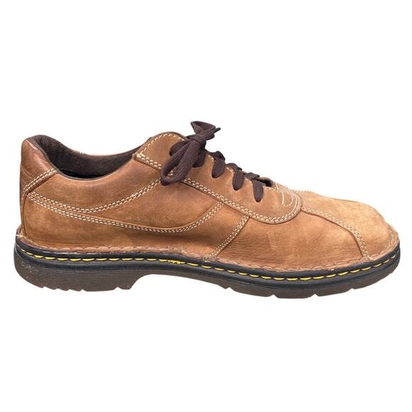 Vintage Dr. Martens 8A92 John Tan Brown Nubuck 4-Eye Oxford Shoes Size 11 main image 6